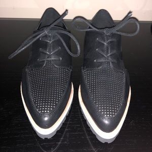 ALDO | Navy loafers with cutout